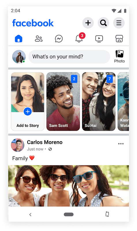 Facebook Lite — Screenshot 1
