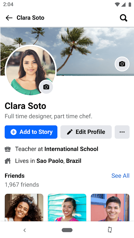 Facebook Lite — Screenshot 4