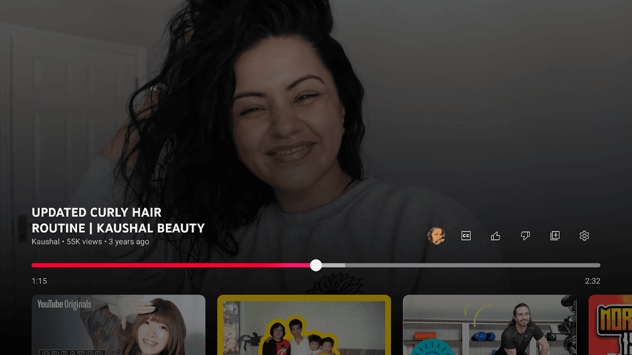 YouTube for Android TV — Screenshot 4