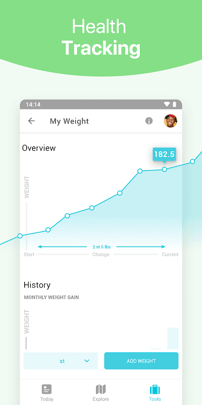 Pregnancy + | Tracker App — Screenshot 1