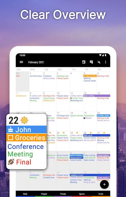 Business Calendar 2 Planner — Screenshot 2