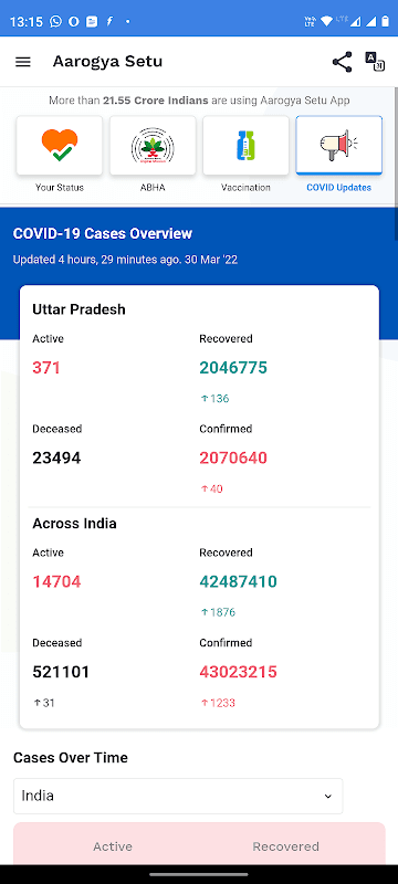 Aarogya Setu — Screenshot 4