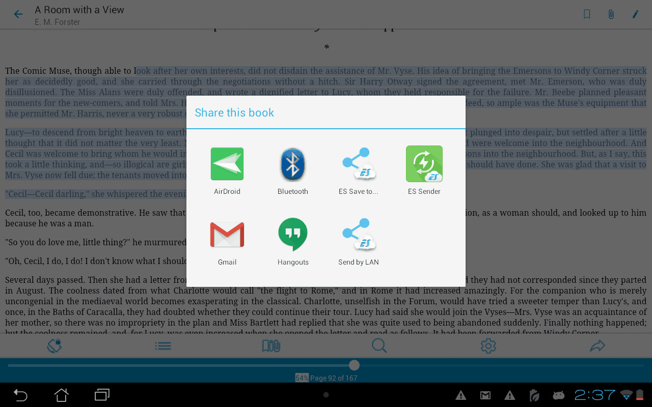 Ebook Reader — Screenshot 1