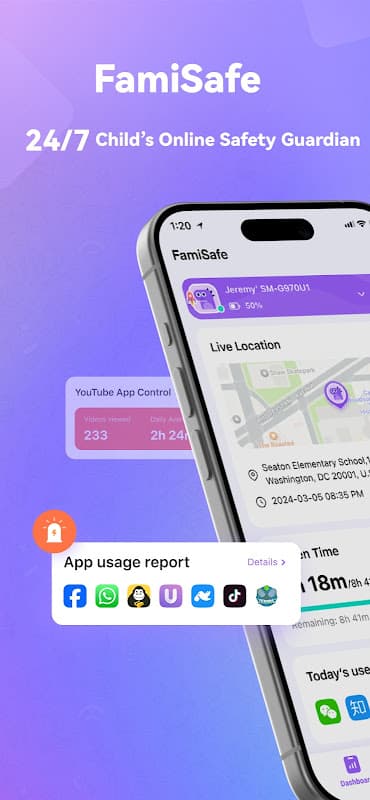 Parental Control App- FamiSafe — Screenshot 6