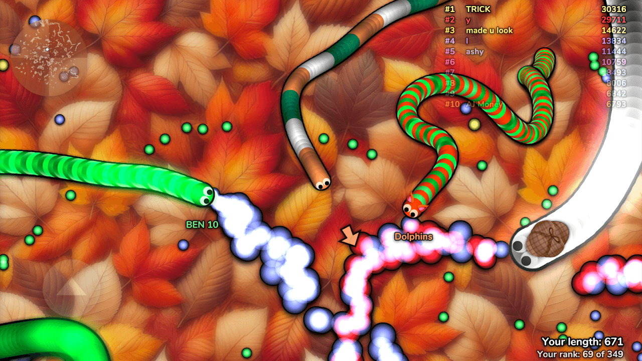 slither.io — Screenshot 2