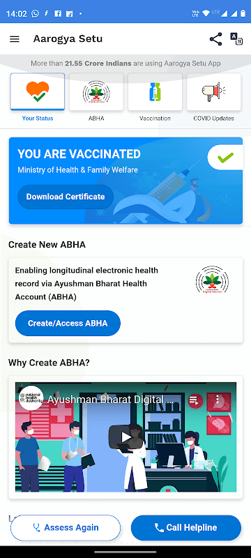 Aarogya Setu — Screenshot 3