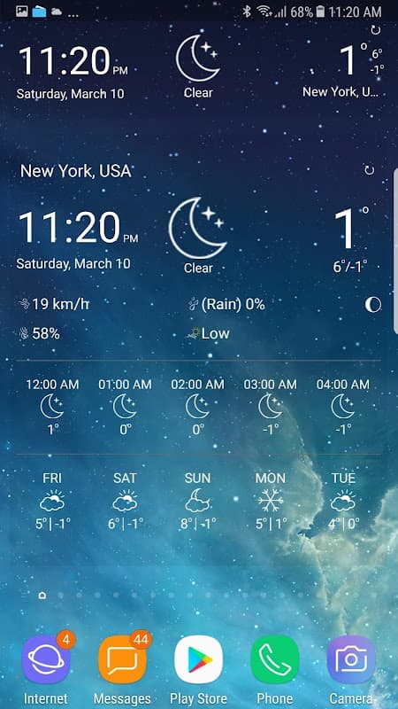 weather forecast — Screenshot 2