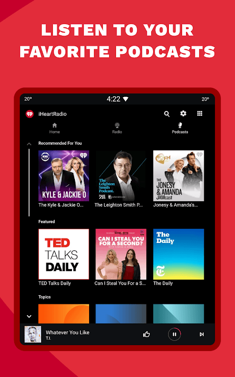 iHeart: Radio, Podcasts, Music — Screenshot 25
