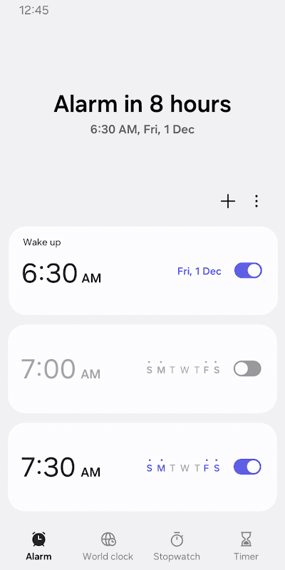 Clock — Screenshot 1