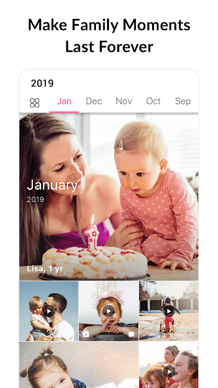 FamilyAlbum - Easy Photo & Video Sharing — Screenshot 1