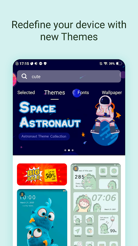 Themes — Screenshot 1