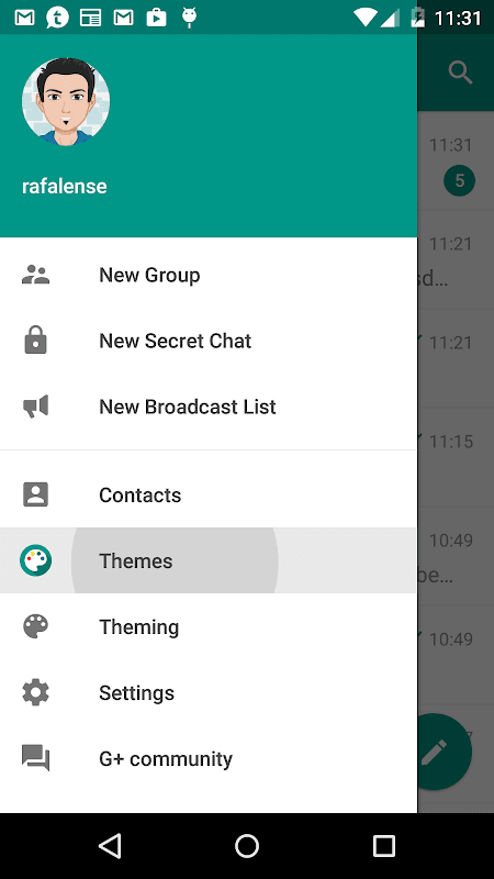 Plus Messenger — Screenshot 3