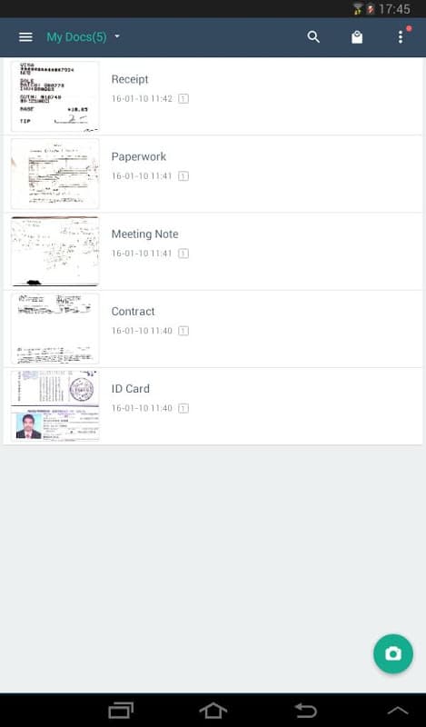 CamScanner - Phone PDF Creator — Screenshot 2